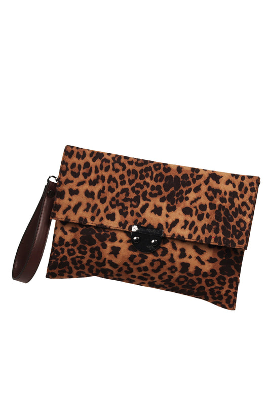 Leopard Slim Wristlet Clutch Source