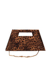 Leopard Edge Cut-Out Clutch Bag Source